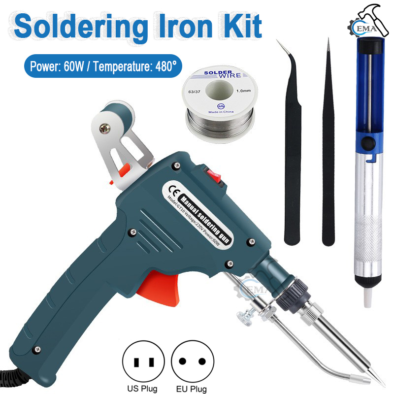 Industrial Laser Welding Tool - Pistola de soldar automática, 110V/220V, 60W,
