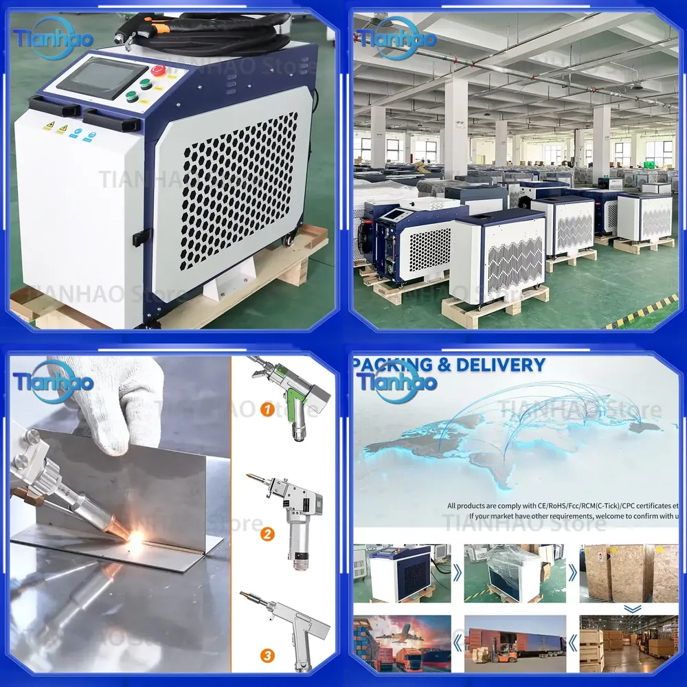 Industrial Laser Welding Tool - Máquina de Soldadura Láser 4 en