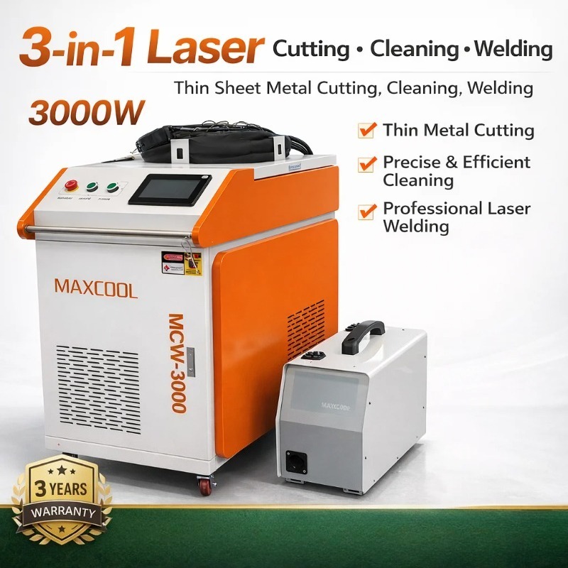 Industrial Laser Welding Tool - Máquina de Soldadura 3 en 1,