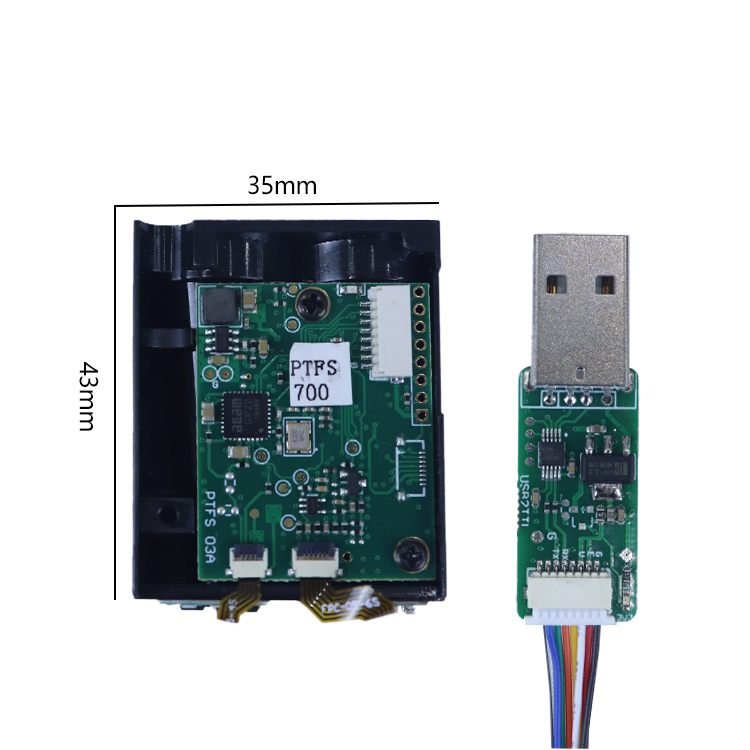 Industrial Laser Measuring Device - Módulo de Sensor de Distancia Láser