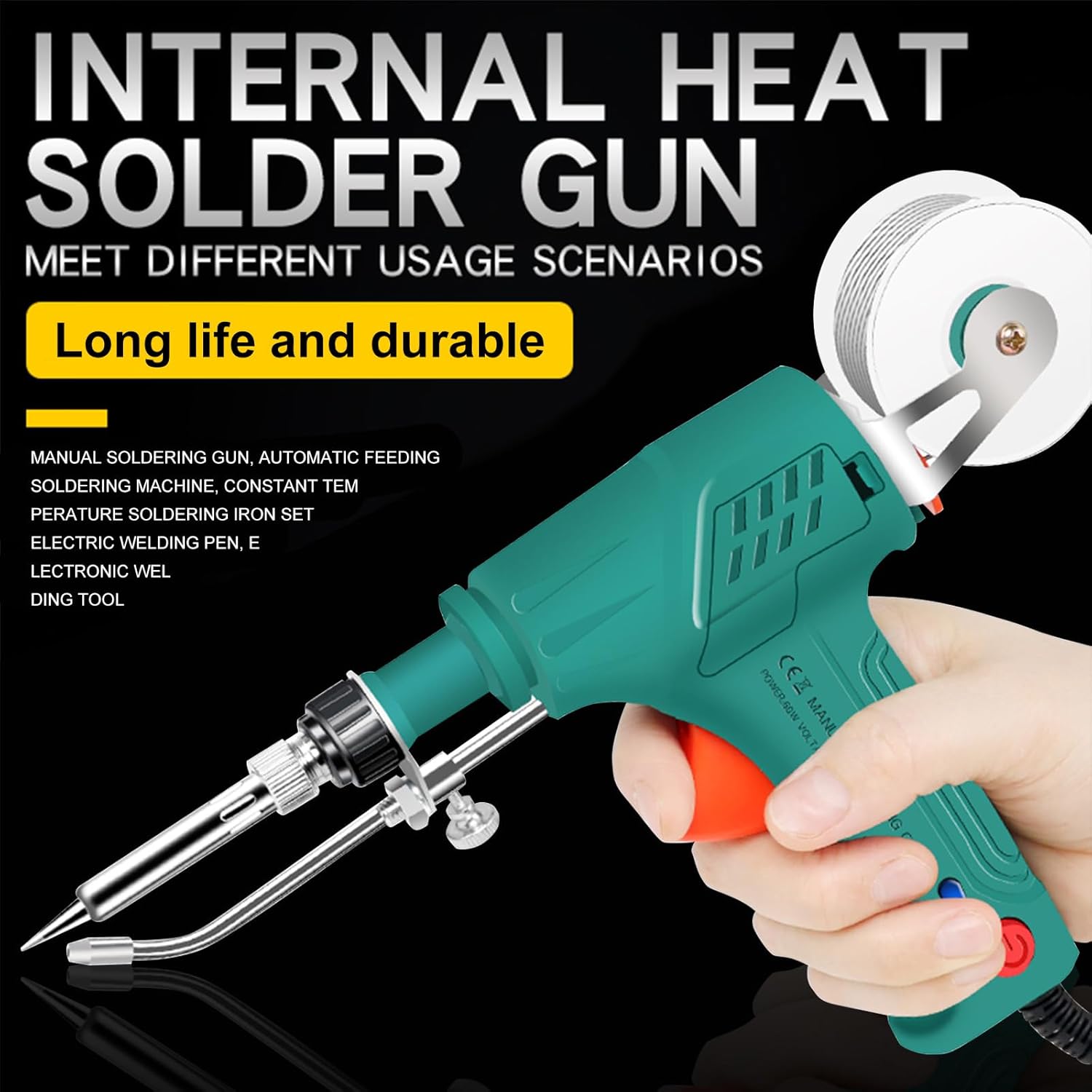 Industrial Laser Welding Tool - Soldador Eléctrico de 60W 110V/220V, Juego