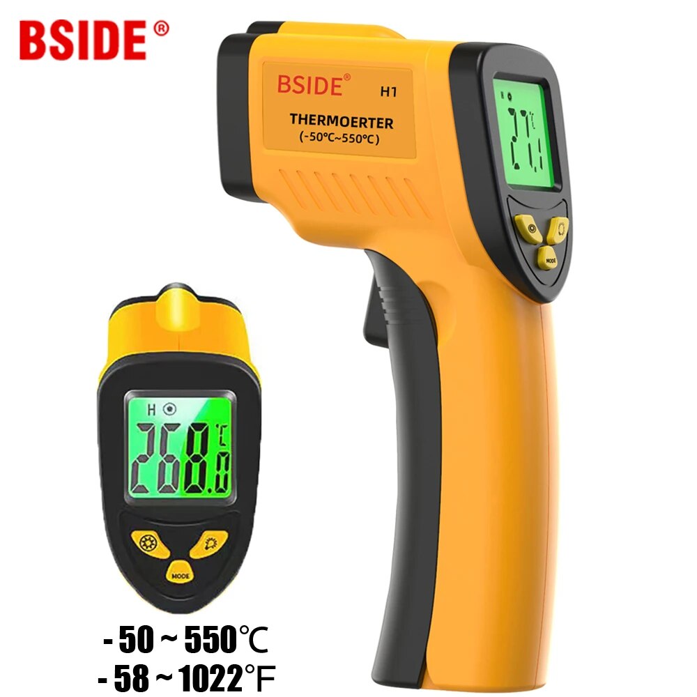 Industrial Laser Temperature - Termómetro Digital infrarrojo sin contacto, pistola