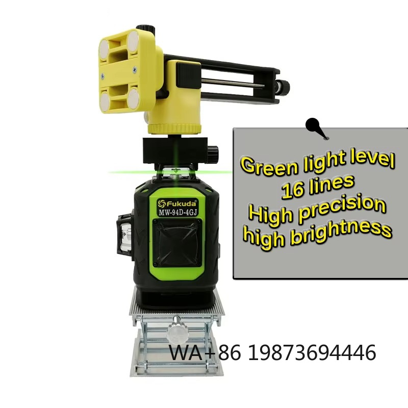 Industrial Laser Measuring Device - Nivel Láser Industrial Verde 4D de