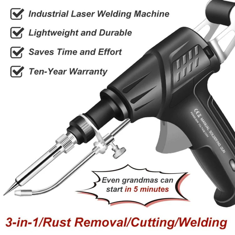 Juego de pistolas de soldadura - Industrial Laser Welding Tool reseña y precio