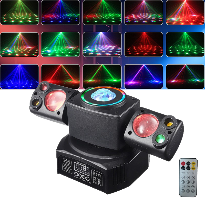 DMX colorido LED haz láser est - Laser Power Supply 60W reseña y precio