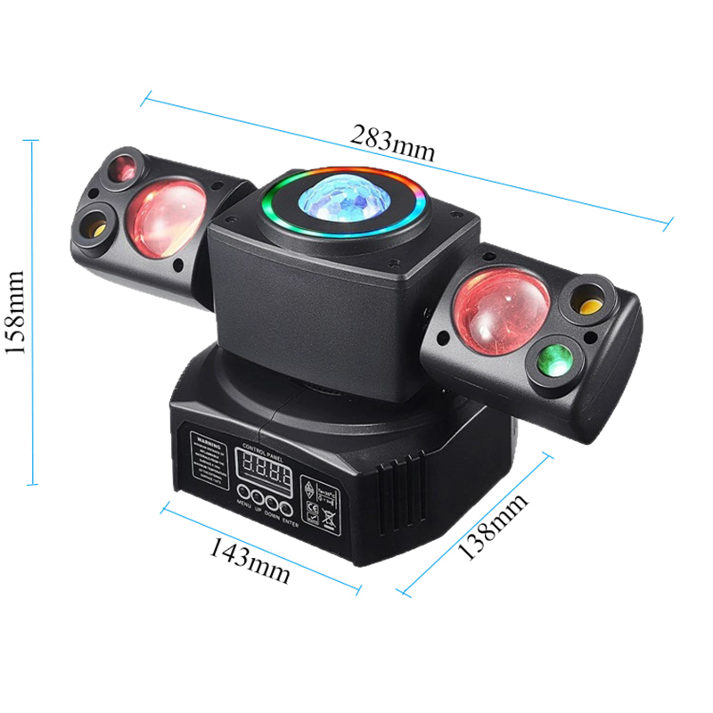 DMX colorido LED haz láser est - Laser Power Supply 60W reseña y precio