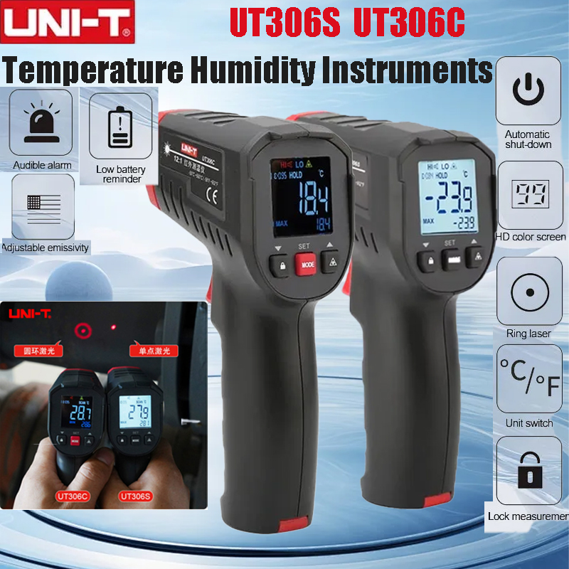 Termómetro Digital UNI-T UT306 - Industrial Laser Temperature reseña y precio