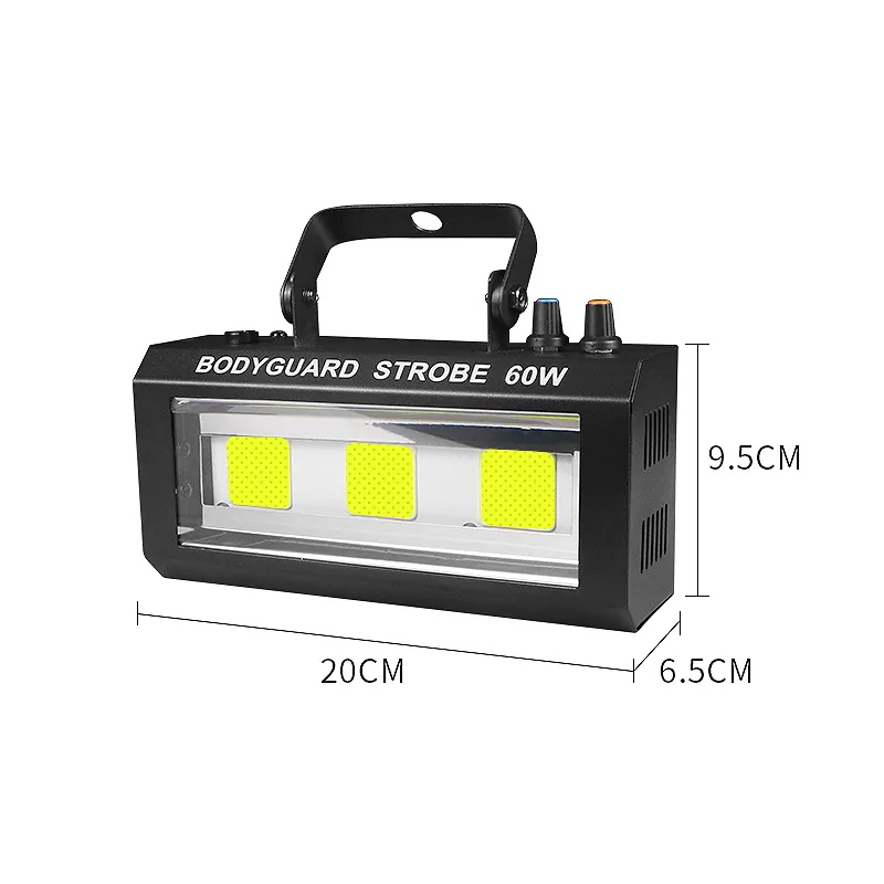 Luz Estroboscópica LED de 60W, - Laser Power Supply 60W reseña y precio