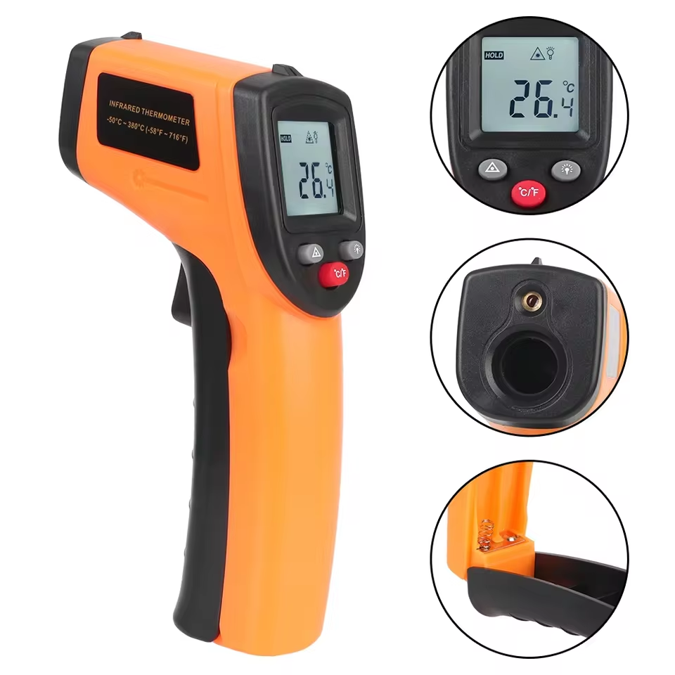 Nuevo Termómetro Infrarrojo Di - Industrial Laser Temperature reseña y precio
