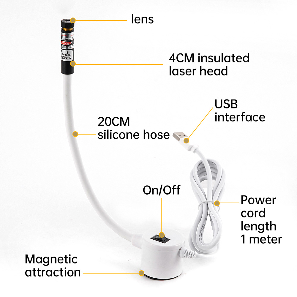 Luz láser roja alimentada por  - Industrial Laser Welder reseña y precio