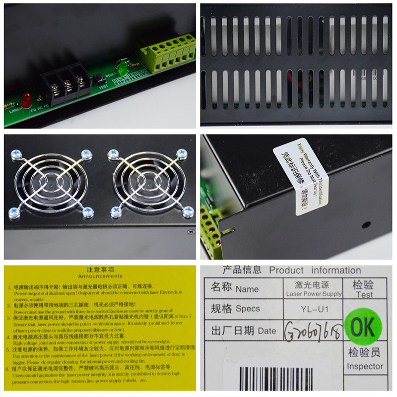 Fuente de Alimentación Láser C - Laser Power Supply 60W reseña y precio